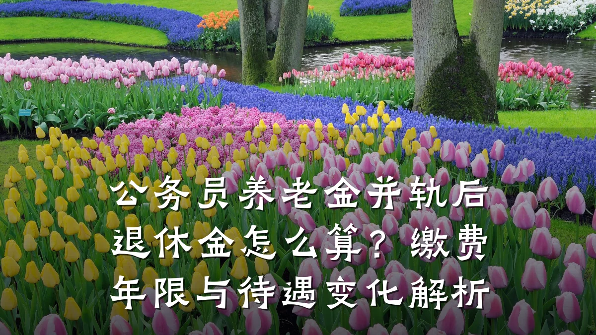 公务员养老金并轨后退休金怎么算？缴费年限与待遇变化解析