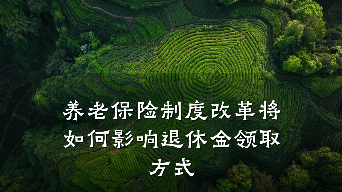 养老保险制度改革将如何影响退休金领取方式