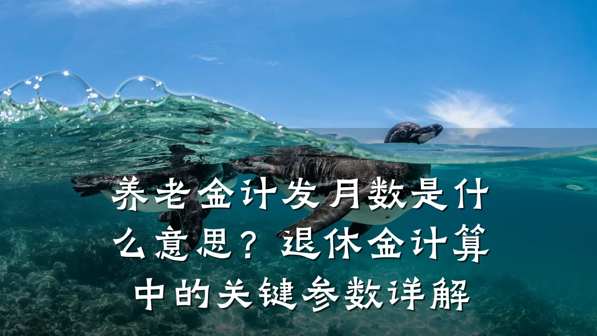 养老金计发月数是什么意思?退休金计算中的关键参数详解