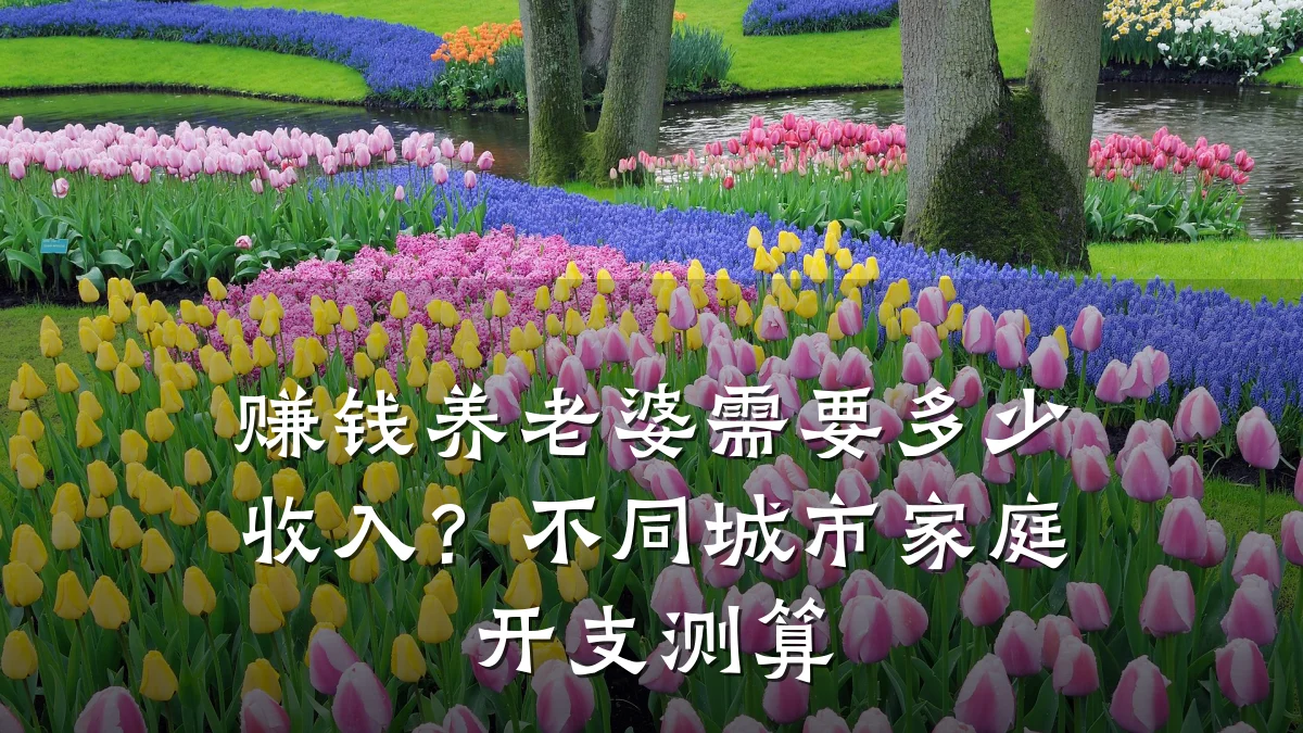 赚钱养老婆需要多少收入?不同城市家庭开支测算