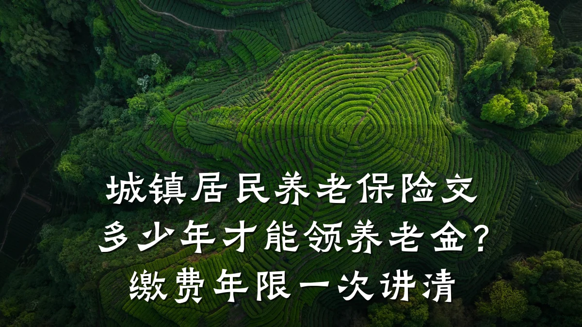 城镇居民养老保险交多少年才能领养老金?缴费年限一次讲清
