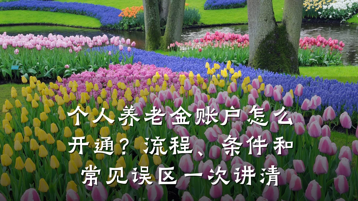 个人养老金账户怎么开通?流程、条件和常见误区一次讲清