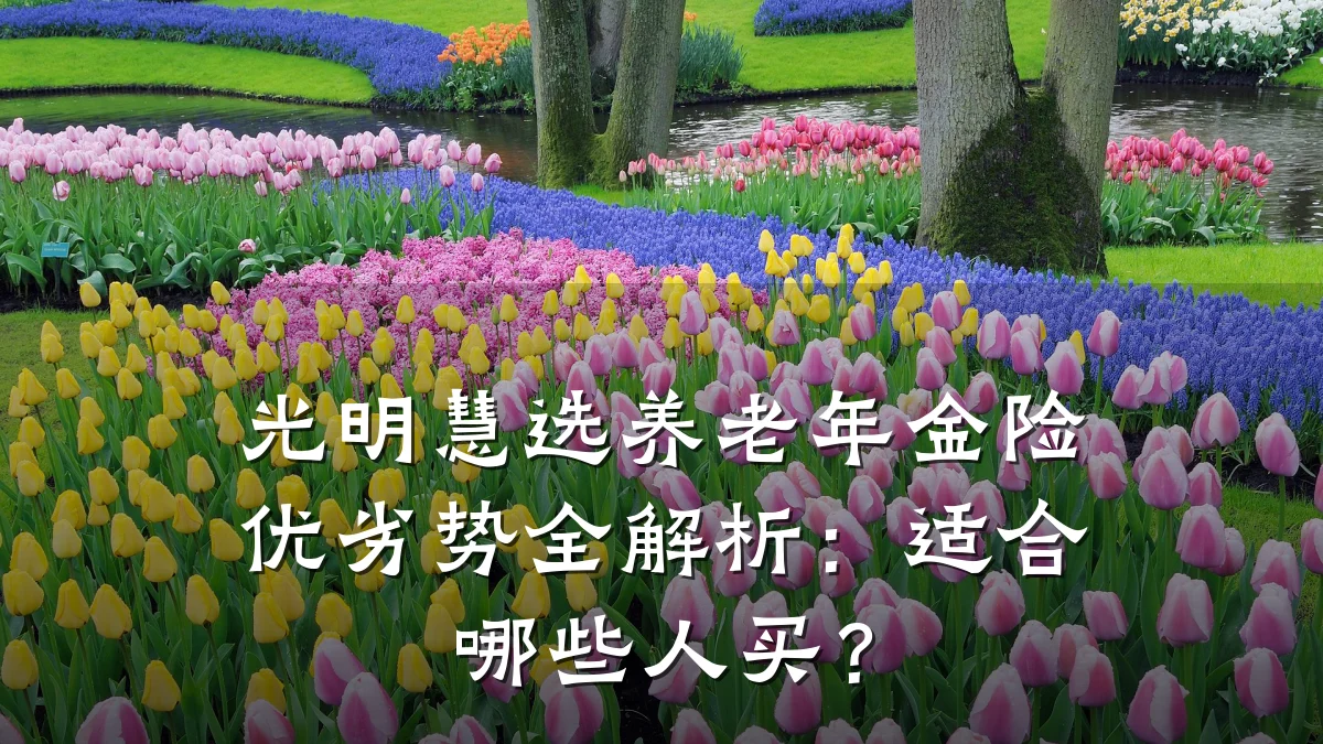 光明慧选养老年金险优劣势全解析:适合哪些人买?