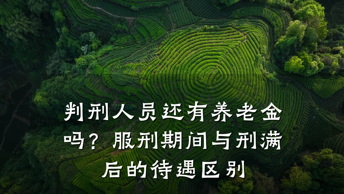 判刑人员还有养老金吗?服刑期间与刑满后的待遇区别
