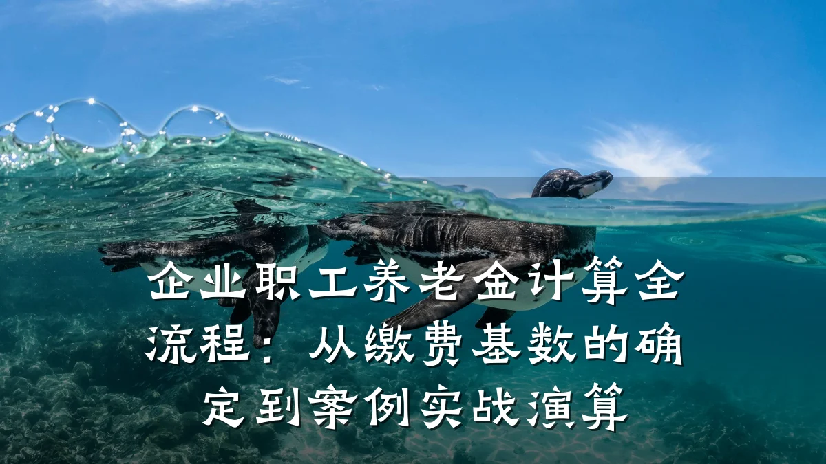 企业职工养老金计算全流程:从缴费基数的确定到案例实战演算