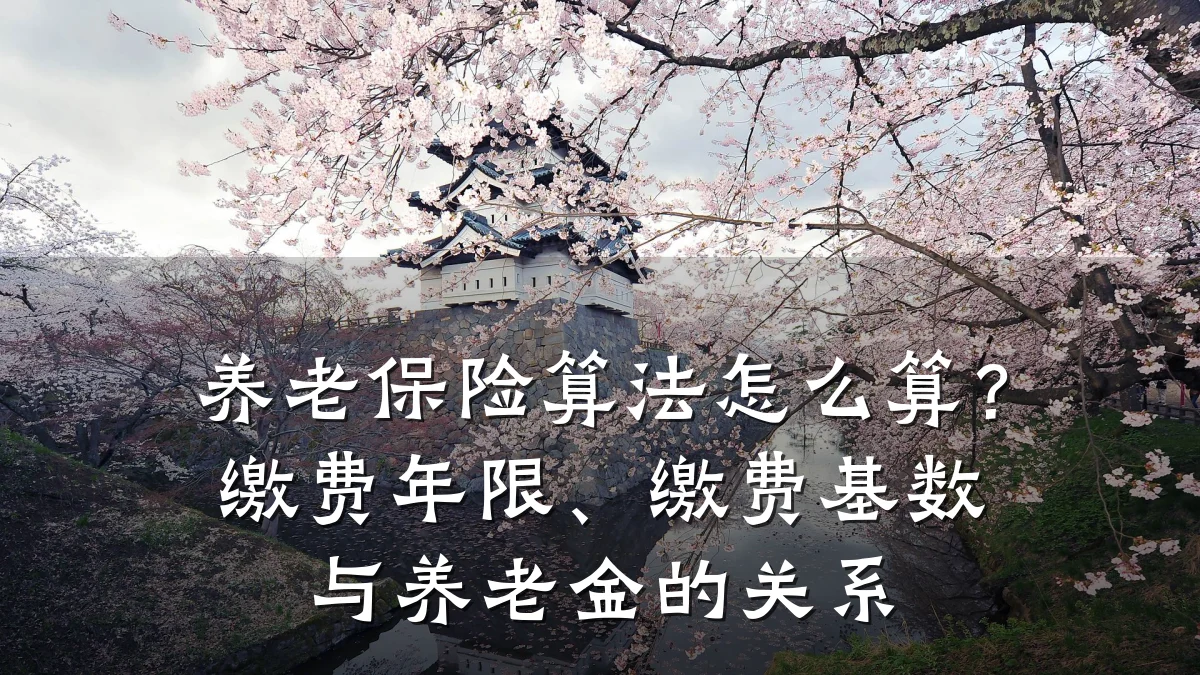 养老保险算法怎么算?缴费年限、缴费基数与养老金的关系