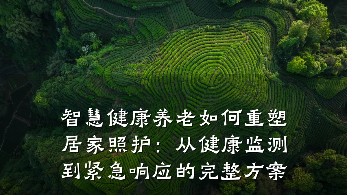 智慧健康养老如何重塑居家照护：从健康监测到紧急响应的完整方案