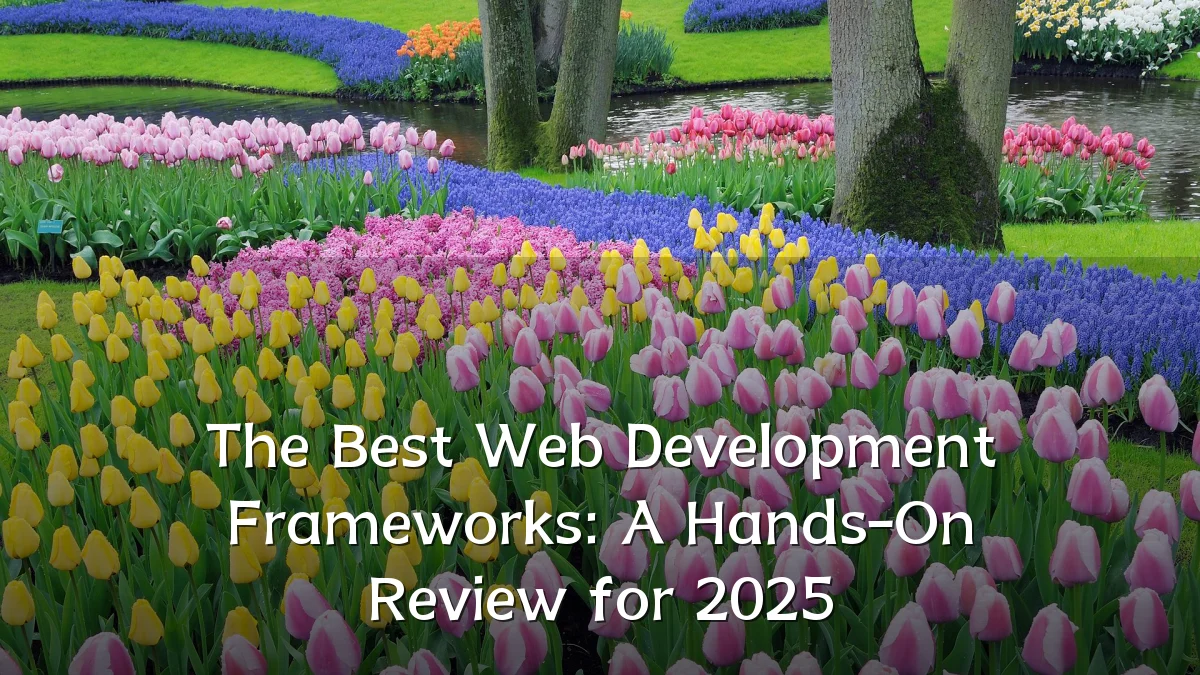 The Best Web Development Frameworks: A Hands-On Review for 2025