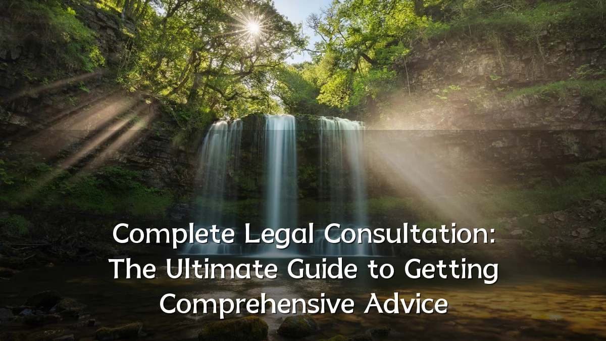 Complete Legal Consultation: The Ultimate Guide to Getting Comprehensive Advice